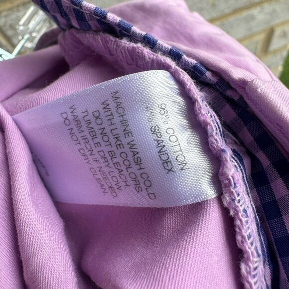 Vineyard Vines Pineapple Embroidered Chino Casual Shorts Women's Size 0 - Picture 4 of 11